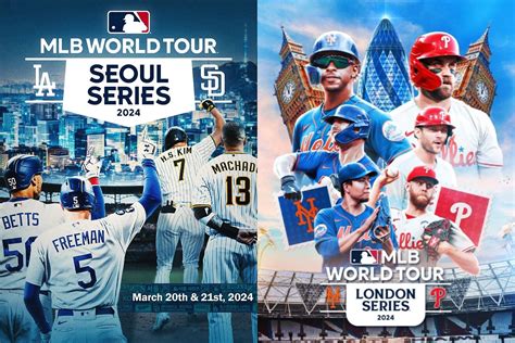 MLB's travel plans for '24: Seoul, Mexico City, London, D.R..